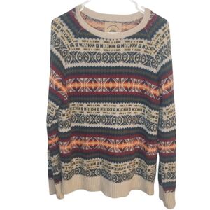 O'Hanlon Mills/Urban Outfitters Crew Neck Sweater Striped Size M